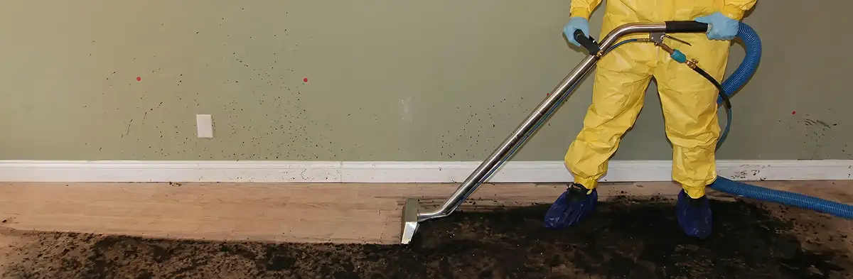 sewage removal service performing deep cleaning and extraction of sewage from an indoor area in Oakland, CA